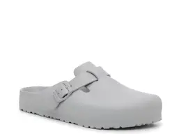 Birkenstock: Серые сабо  Boston