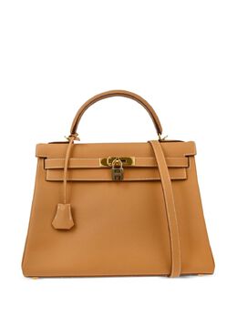 Hermès Pre-Owned: Бежевая сумка 