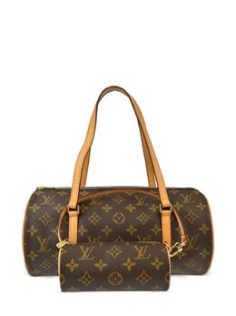 Louis Vuitton Pre-Owned: Коричневая сумка-шоппер 