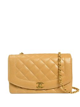 CHANEL Pre-Owned: Коричневая сумка 