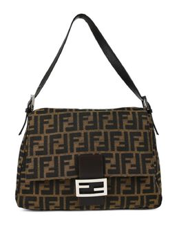 Fendi Pre-Owned: Коричневая сумка 