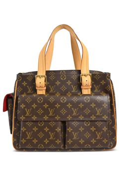 Louis Vuitton Pre-Owned: Коричневая сумка-шоппер 