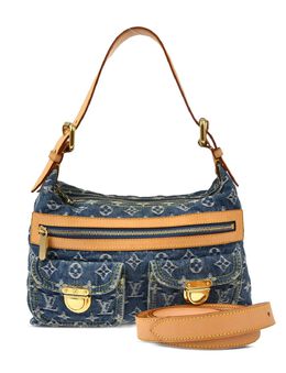 Louis Vuitton Pre-Owned: Голубая сумка 