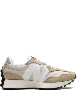 New Balance: Бежевые кроссовки  327