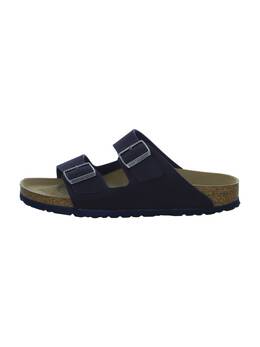 Birkenstock: Синие сабо 