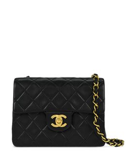 CHANEL Pre-Owned: Чёрная сумка 