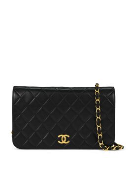 CHANEL Pre-Owned: Чёрная сумка 