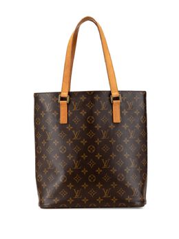 Louis Vuitton Pre-Owned: Коричневая сумка-шоппер 