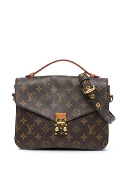 Louis Vuitton Pre-Owned: Коричневая сумка 