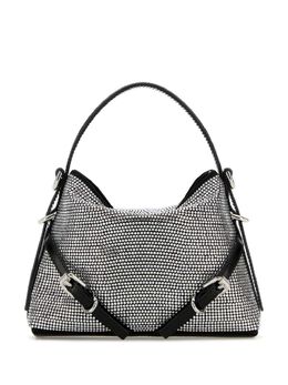 Givenchy: Серебристая сумка-шоппер 