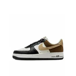 NIKE: Коричневые кроссовки  Air Force 1