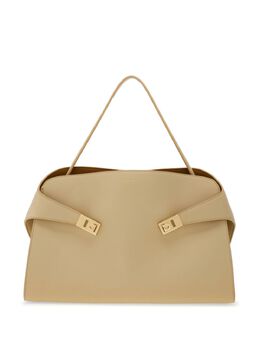 Ferragamo: Бежевая сумка 