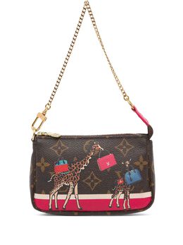 Louis Vuitton Pre-Owned: Коричневая сумка 