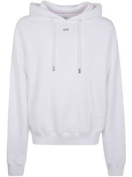 Off-White: Белая толстовка 