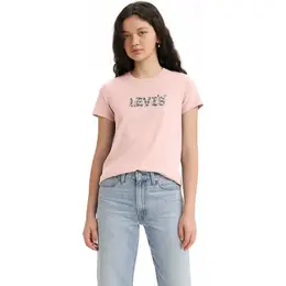 Levi's: Розовая футболка  The Perfect Tee