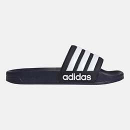 Adidas: Белые шлёпанцы  Adilette