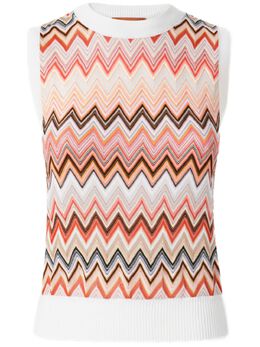 Missoni: Белая майка 