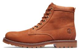 Timberland: Коричневые ботинки 