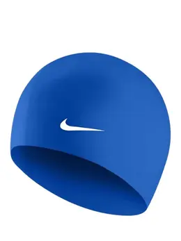 Nike: Синяя шапка  Solid