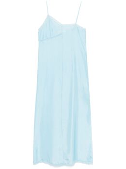 MM6 Maison Margiela: Шёлковое платье 