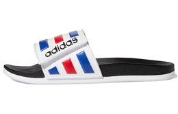 Adidas: Белые шлёпанцы  Adilette