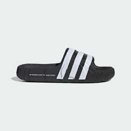 Adidas: Чёрные шлёпанцы  Adilette