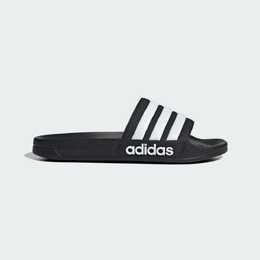 Adidas: Чёрные шлёпанцы  Adilette