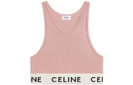 CELINE: Розовый топ 