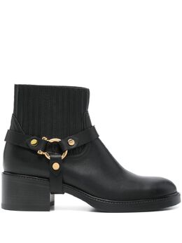Chloé: Чёрные ботинки 