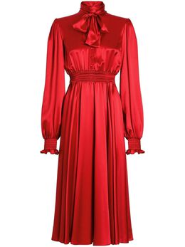 Dolce & Gabbana: Шёлковое платье 