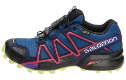 Salomon: Синие ботинки 