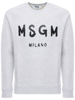 MSGM: Свитшот с принтом 