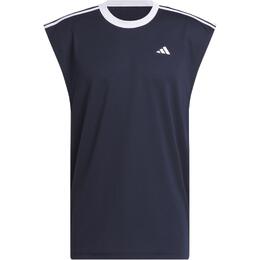 Adidas: Синяя майка 