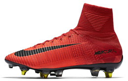 Nike: Красные кеды  Mercurial