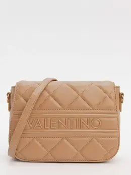 Valentino: Бежевая сумка 