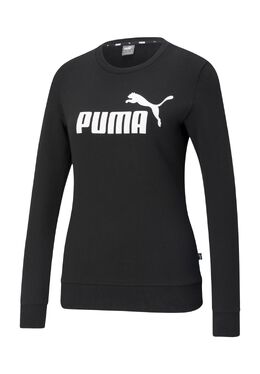 PUMA: Чёрная толстовка 