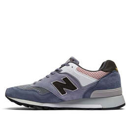 New Balance: Синие кроссовки  577