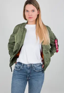 Alpha Industries: Зелёная куртка 