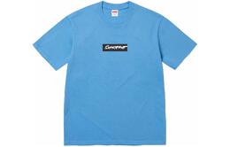 Supreme: Голубая футболка 