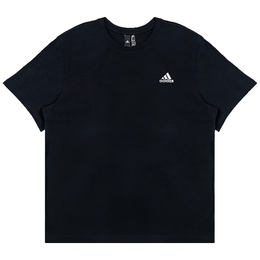 Adidas: Чёрная футболка 