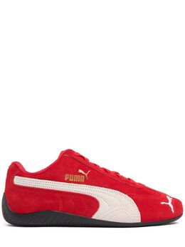 PUMA: Красные кроссовки  Speedcat