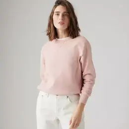 Levi's: Розовый свитшот 