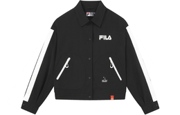 Fila: Чёрная куртка 