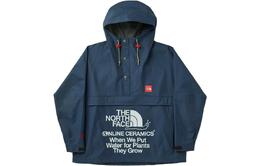 The North Face: Голубая куртка 