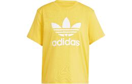 Adidas Originals: Жёлтая футболка 