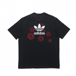 Adidas Originals: Чёрная футболка 