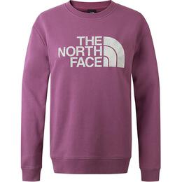 The North Face: Фиолетовый свитшот 