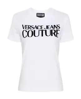 Versace Jeans Couture: Белая футболка 