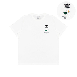 Adidas Originals: Белая футболка 