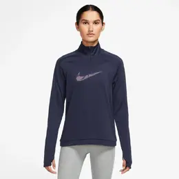 Nike: Фиолетовая футболка  Running